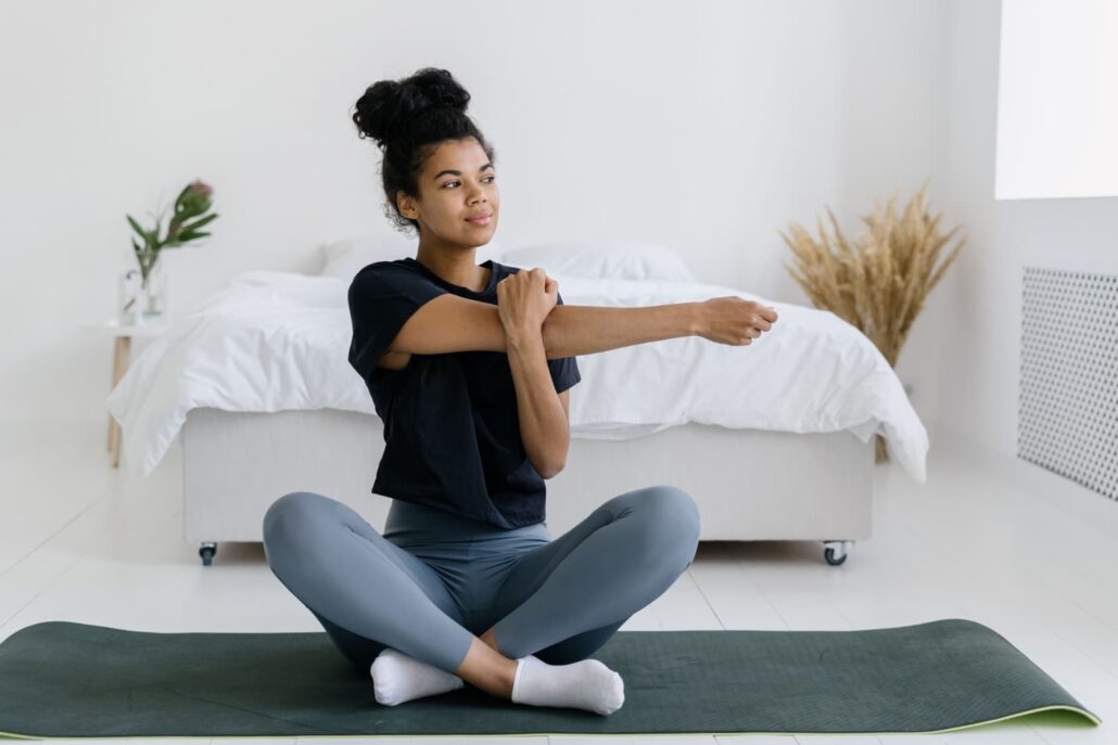 woman with disordered eating habits