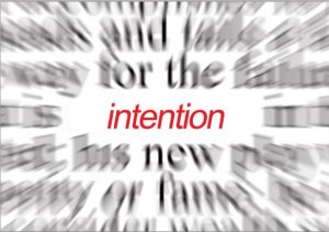 Intention in Recovery